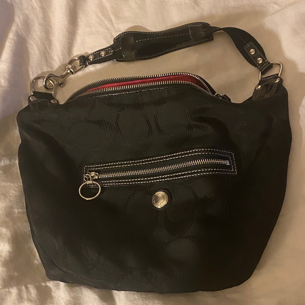 Coach Black Shoulder Bag